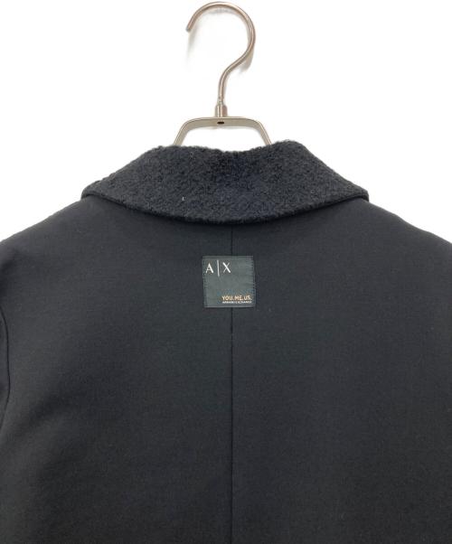 ARMANI EXCHANGE（アルマーニ エクスチェンジ）ARMANI EXCHANGE (アルマーニ エクスチェンジ) コンビネーションジャケット ブラック サイズ:Sの古着・服飾アイテム