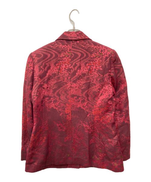 KENZO（ケンゾー）KENZO (ケンゾー) テーラードジャケット レッド サイズ:40の古着・服飾アイテム