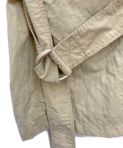 MaxMara RAIN WEAR（マックスマーラ レイン ウェア）MaxMara rain wear (マックスマーラ レイン ウェア) ベルト付トレンチコート ベージュ サイズ:J42の古着・服飾アイテム