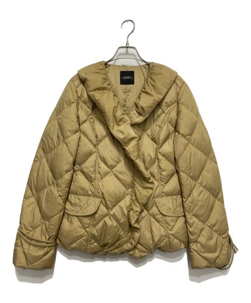 Max Mara WEEK END LINE（マックスマーラ ウイークエンドライン）MAX MARA WEEK END LINE (マックスマーラ ウイークエンドライン) ダウンジャケット ベージュ サイズ:42の古着・服飾アイテム