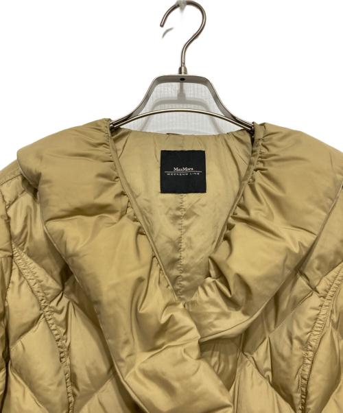 Max Mara WEEK END LINE（マックスマーラ ウイークエンドライン）MAX MARA WEEK END LINE (マックスマーラ ウイークエンドライン) ダウンジャケット ベージュ サイズ:42の古着・服飾アイテム