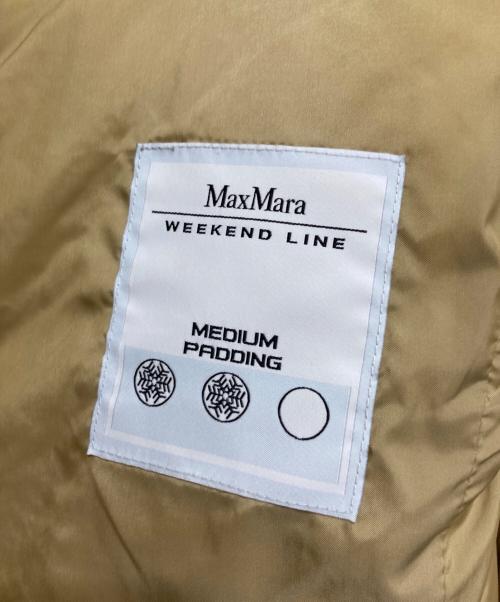 Max Mara WEEK END LINE（マックスマーラ ウイークエンドライン）MAX MARA WEEK END LINE (マックスマーラ ウイークエンドライン) ダウンジャケット ベージュ サイズ:42の古着・服飾アイテム