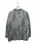 ISSEY MIYAKE (イッセイミヤケ) シワ加工テーラードジャケット グレー サイズ:Ｍ：25000円