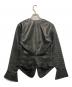 GIANFRANCO FERRE (ジャンフランコフェレ) レザージャケット ブラック サイズ:40：8000円