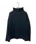 ISSEY MIYAKE（イッセイミヤケ）の古着「ハイネックスウェット」｜ブラック