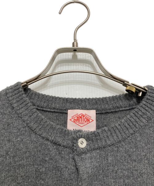DANTON（ダントン）DANTON (ダントン) ウールカーディガン グレー サイズ:36の古着・服飾アイテム
