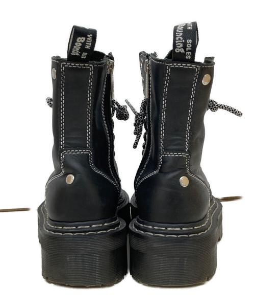 Dr.Martens（ドクターマーチン）Dr.Martens (ドクターマーチン) 26SS JADON WDS 8ホールブーツ ブラック サイズ:24の古着・服飾アイテム