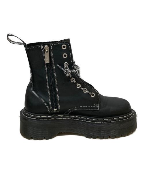 Dr.Martens（ドクターマーチン）Dr.Martens (ドクターマーチン) 26SS JADON WDS 8ホールブーツ ブラック サイズ:24の古着・服飾アイテム