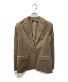 LAUREN RALPH LAUREN（ローレンラルフローレン）の古着「Bullion Corduroy Blazer」｜ベージュ