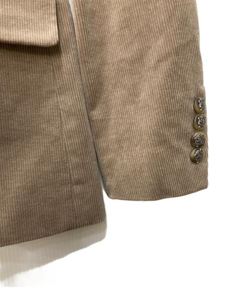 LAUREN RALPH LAUREN（ローレンラルフローレン）LAUREN RALPH LAUREN (ローレンラルフローレン) Bullion Corduroy Blazer ベージュの古着・服飾アイテム