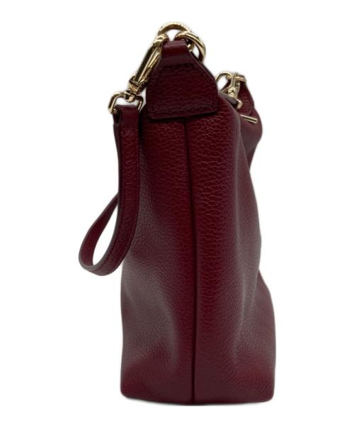 FURLA（フルラ）FURLA (フルラ) SOPHIE 2way ショルダーバッグ レッドの古着・服飾アイテム