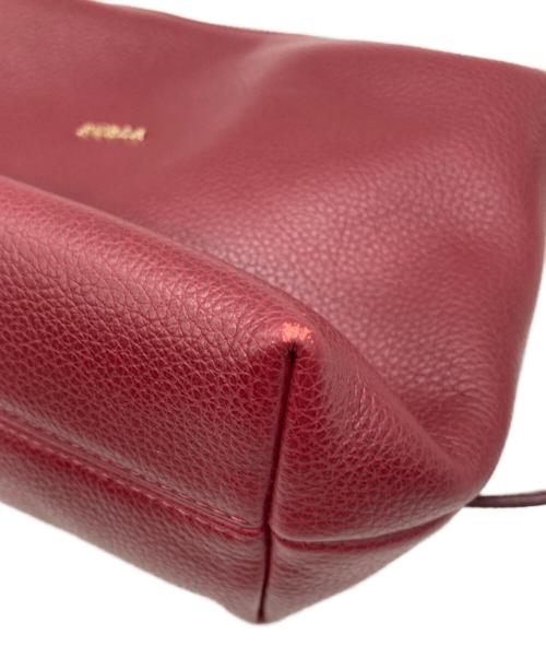 FURLA（フルラ）FURLA (フルラ) SOPHIE 2way ショルダーバッグ レッドの古着・服飾アイテム