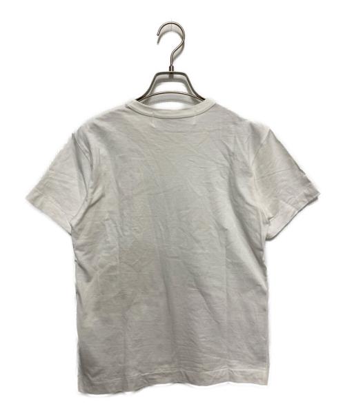 PLAY COMME des GARCONS（プレイコムデギャルソン）PLAY COMME des GARCONS (プレイコムデギャルソン) ワンポイントシャツ ホワイト サイズ:XSの古着・服飾アイテム