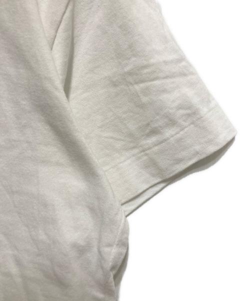 PLAY COMME des GARCONS（プレイコムデギャルソン）PLAY COMME des GARCONS (プレイコムデギャルソン) ワンポイントシャツ ホワイト サイズ:XSの古着・服飾アイテム