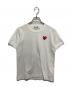 PLAY COMME des GARCONS（プレイコムデギャルソン）の古着「ワンポイントシャツ」｜ホワイト