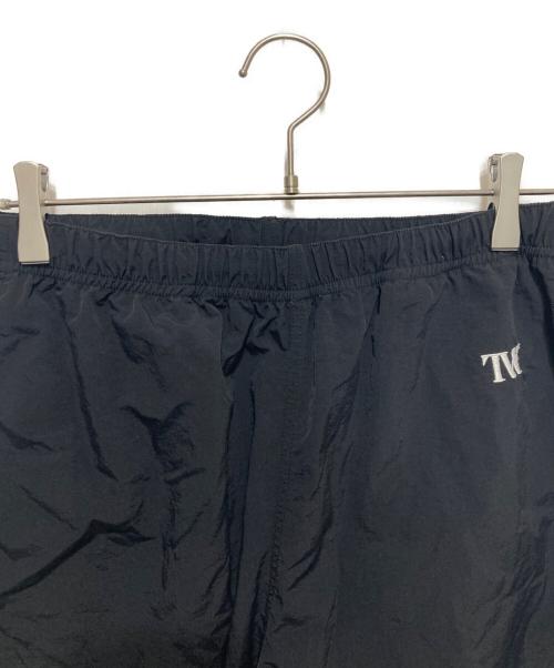 TW（トゥ）TW (トゥ) Unisex Nylon Pants ブラック サイズ:Mの古着・服飾アイテム