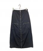 NIKEナイキ）の古着「TECH PACK WOVEN LONG SKIRT」｜ブラック