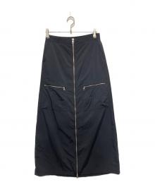 NIKE（ナイキ）の古着「TECH PACK WOVEN LONG SKIRT」｜ブラック