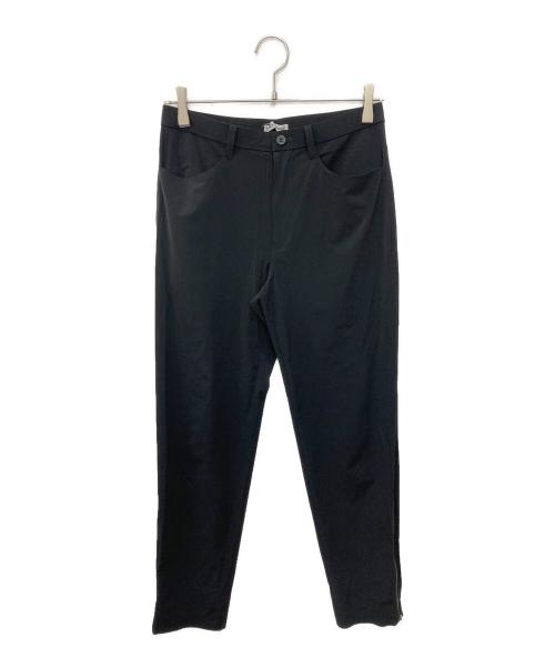 ISSEY MIYAKE（イッセイミヤケ）ISSEY MIYAKE (イッセイミヤケ) ストレートパンツ ブラック サイズ:Ｍの古着・服飾アイテム