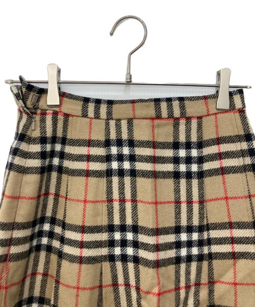 Burberry's（バーバリーズ）Burberry's (バーバリーズ) ノヴァチェック柄スカート ベージュ サイズ:不明　の古着・服飾アイテム