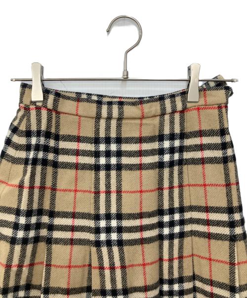 Burberry's（バーバリーズ）Burberry's (バーバリーズ) ノヴァチェック柄スカート ベージュ サイズ:不明　の古着・服飾アイテム