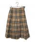 Burberry's (バーバリーズ) ノヴァチェック柄スカート ベージュ サイズ:不明　：10000円