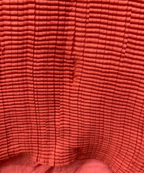 me（ミー）me (ミー) デザインカットソー オレンジ サイズ:表記無の古着・服飾アイテム