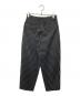 ISSEY MIYAKE (イッセイミヤケ) 90sストライプパンツ グレー×ブラック サイズ:Ｍ：15000円