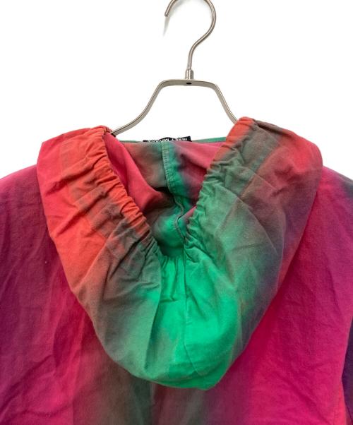 ISSEY MIYAKE（イッセイミヤケ）ISSEY MIYAKE (イッセイミヤケ) 00sグラデーション染めフーディーコート マルチカラー サイズ:SIZE 34の古着・服飾アイテム
