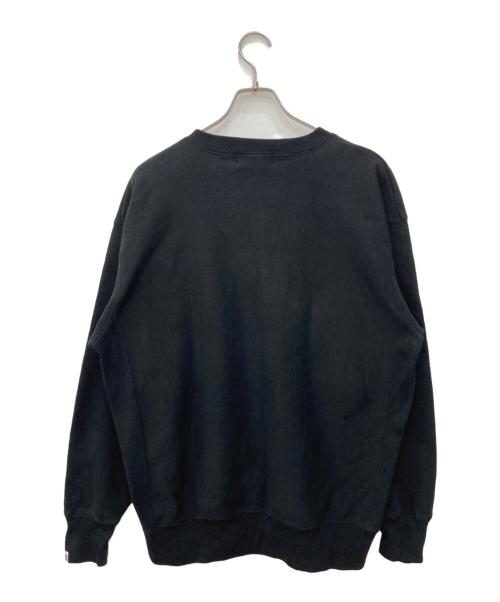PHINGERIN（フィンガリン）PHINGERIN (フィンガリン) プリントスウェット ブラック サイズ:Lの古着・服飾アイテム