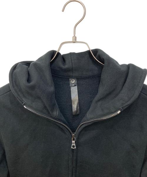 wjk（ダブルジェイケー）wjk (ダブルジェイケー) high-neck hood – vintage heavy jeresy ブラック サイズ:Ｌの古着・服飾アイテム