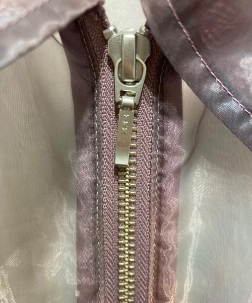 HARE（ハレ）HARE (ハレ) シアーグラフィックブルゾン パープル サイズ:FREEの古着・服飾アイテム