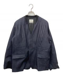 中古・古着通販】ETHOSENS (エトセンス) Rhombus 3collar jaket