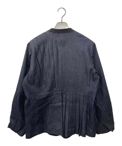 narril（ナリル）narril (ナリル) Judo-Style No-Collar Jacket インディゴ サイズ:１の古着・服飾アイテム
