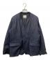 narril（ナリル）の古着「Judo-Style No-Collar Jacket」｜インディゴ