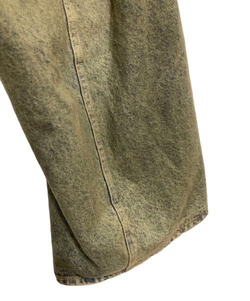 WYM LIDNM（ウィム バイ リドム）WYM LIDNM (ウィム バイ リドム) Twisted Curved Wide Denim インディゴ サイズ:Mの古着・服飾アイテム