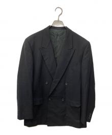 PAUL SMITH（ポールスミス）の古着「ダブルジャケット」｜ブラック
