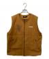 X-LARGE（エクストララージ）の古着「WORK VEST」｜ブラウン