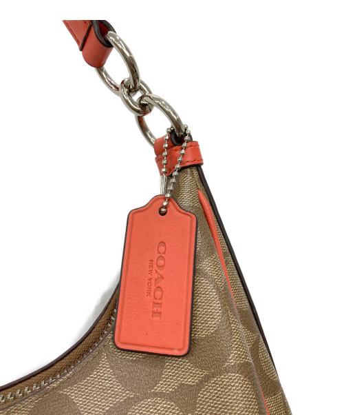 COACH（コーチ）COACH (コーチ) 2WAYワンショルダーバッグ ベージュの古着・服飾アイテム