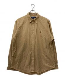 POLO RALPH LAUREN（ポロ・ラルフローレン）の古着「ボタンダウンシャツ」｜ブラウン