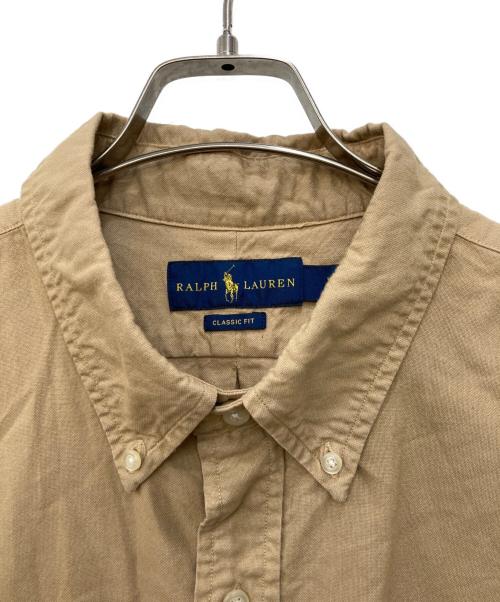 POLO RALPH LAUREN（ポロ・ラルフローレン）POLO RALPH LAUREN (ポロ・ラルフローレン) ボタンダウンシャツ ブラウン サイズ:XXLの古着・服飾アイテム
