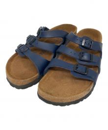 BIRKENSTOCK（ビルケンシュトック）の古着「FLORIDA レザーサンダル」｜ネイビー