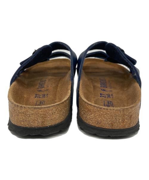 BIRKENSTOCK（ビルケンシュトック）BIRKENSTOCK (ビルケンシュトック) FLORIDA レザーサンダル ネイビー サイズ:24の古着・服飾アイテム