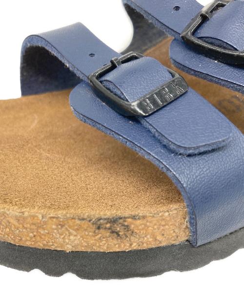BIRKENSTOCK（ビルケンシュトック）BIRKENSTOCK (ビルケンシュトック) FLORIDA レザーサンダル ネイビー サイズ:24の古着・服飾アイテム