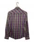Vivienne Westwood man (ヴィヴィアン ウェストウッド マン) シャツ グリーン×パープル サイズ:44 未使用品：10000円