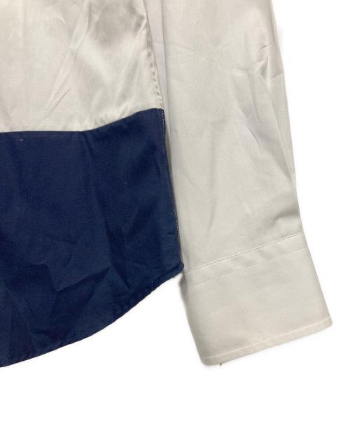 Vivienne Westwood man（ヴィヴィアン ウェストウッド マン）Vivienne Westwood man (ヴィヴィアン ウェストウッド マン) 長袖シャツ ホワイト サイズ:46の古着・服飾アイテム