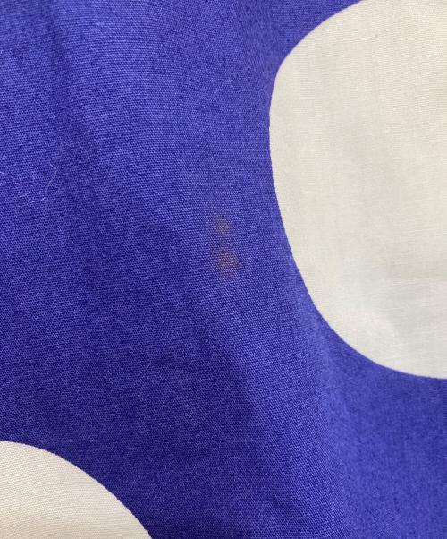 Vivienne Westwood man（ヴィヴィアン ウェストウッド マン）Vivienne Westwood man (ヴィヴィアン ウェストウッド マン) ドット柄オーブShirt ブルー×ホワイト サイズ:44 未使用品の古着・服飾アイテム