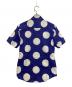 Vivienne Westwood man (ヴィヴィアン ウェストウッド マン) ドット柄オーブShirt ブルー×ホワイト サイズ:44 未使用品：10000円
