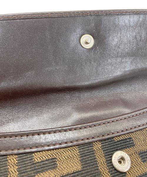 FENDI（フェンディ）FENDI (フェンディ) ズッカ柄財布 ブラウンの古着・服飾アイテム