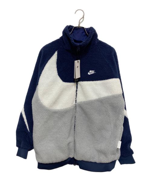 NIKE（ナイキ）NIKE (ナイキ) Swoosh Men's Full-Zip Reversible Jacket スウッシュ メンズ フルジップ リバーシブル ジャケット ネイビー サイズ:XL 未使用品の古着・服飾アイテム